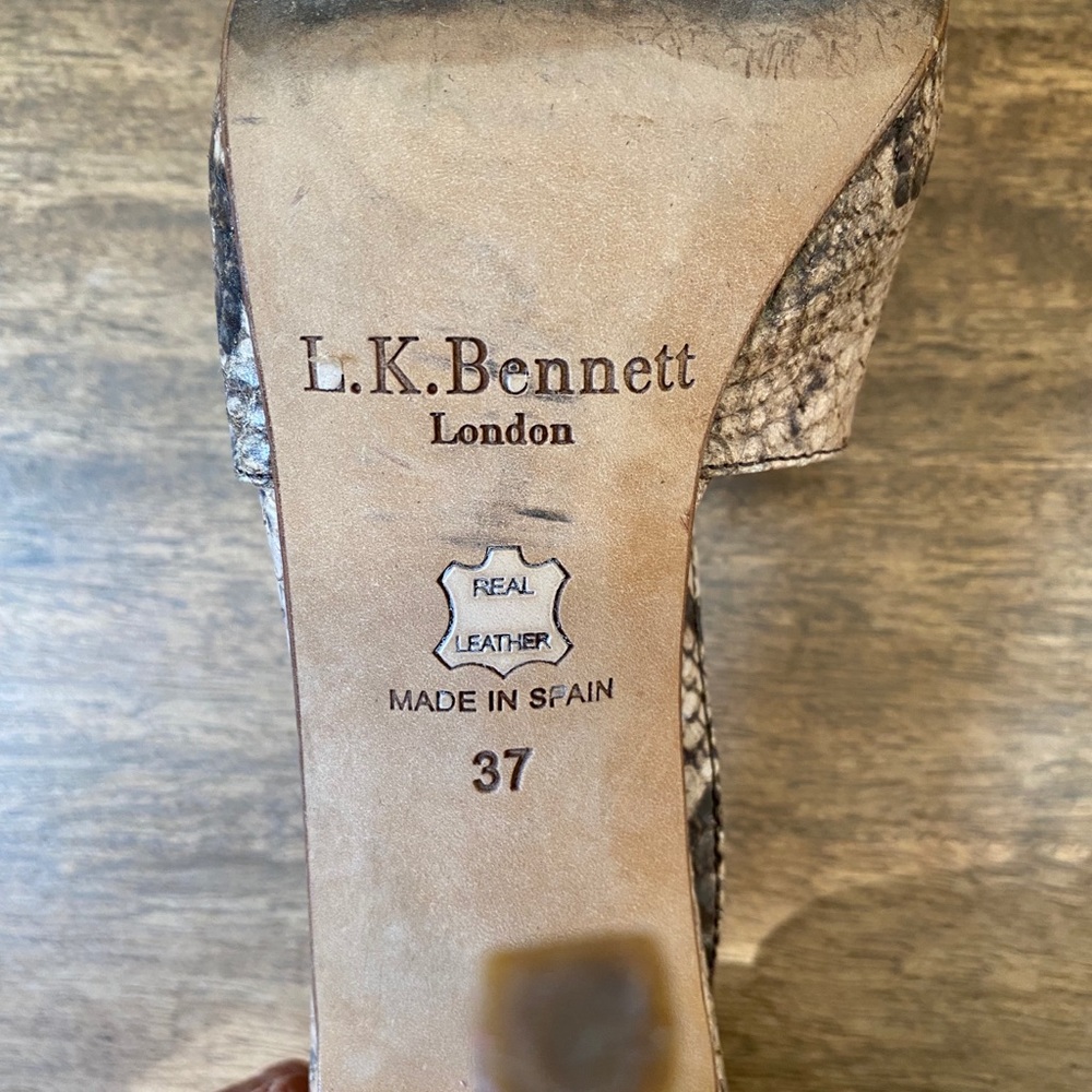 LK BENNET SANDALS - Picture 4 of 5